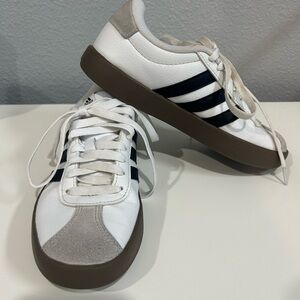 Adidas White and Black Sneakers